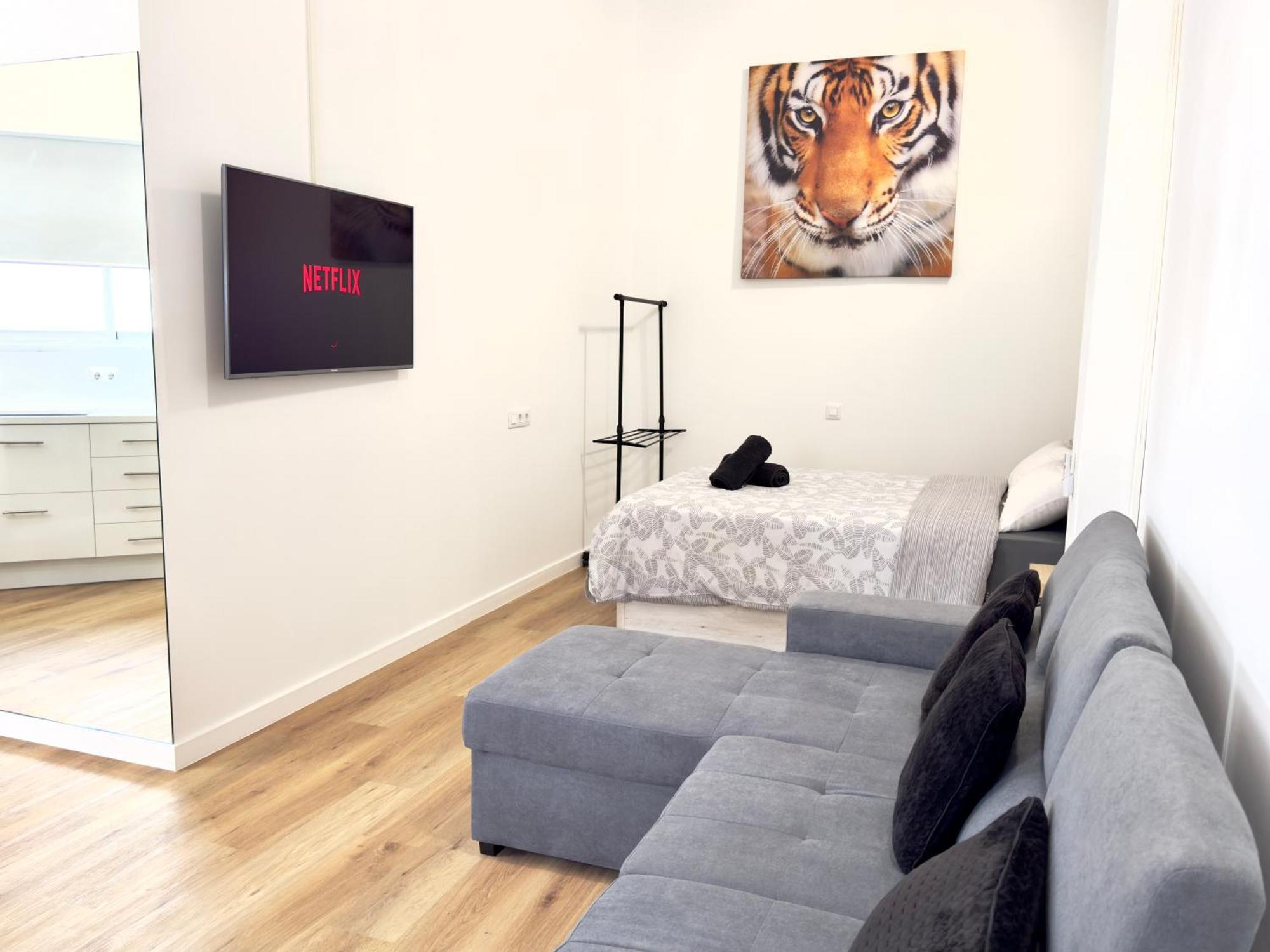 Апартаменты Loft Deluxe Aeropuerto Охос-де-Гарса Экстерьер фото