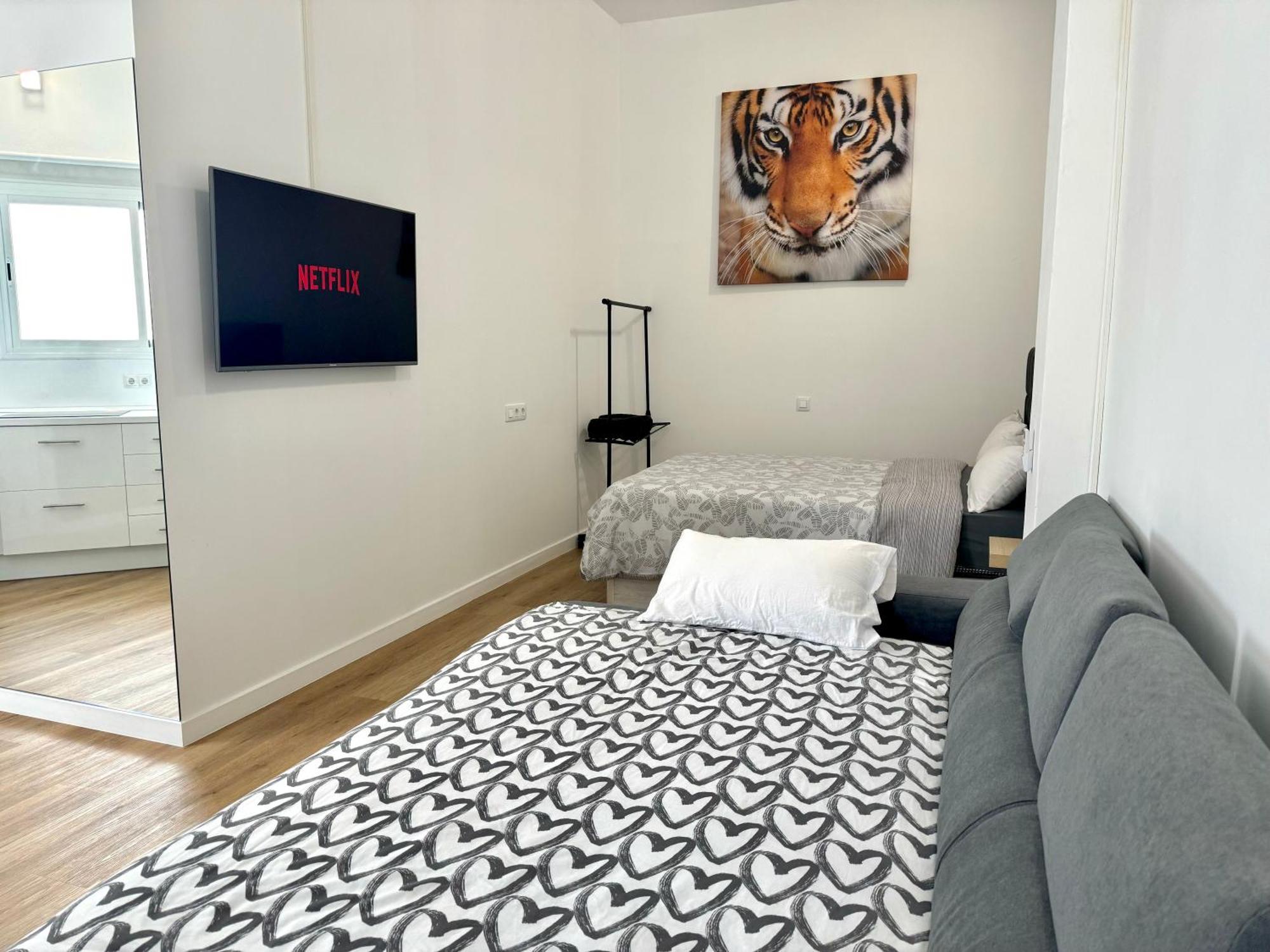 Апартаменты Loft Deluxe Aeropuerto Охос-де-Гарса Экстерьер фото