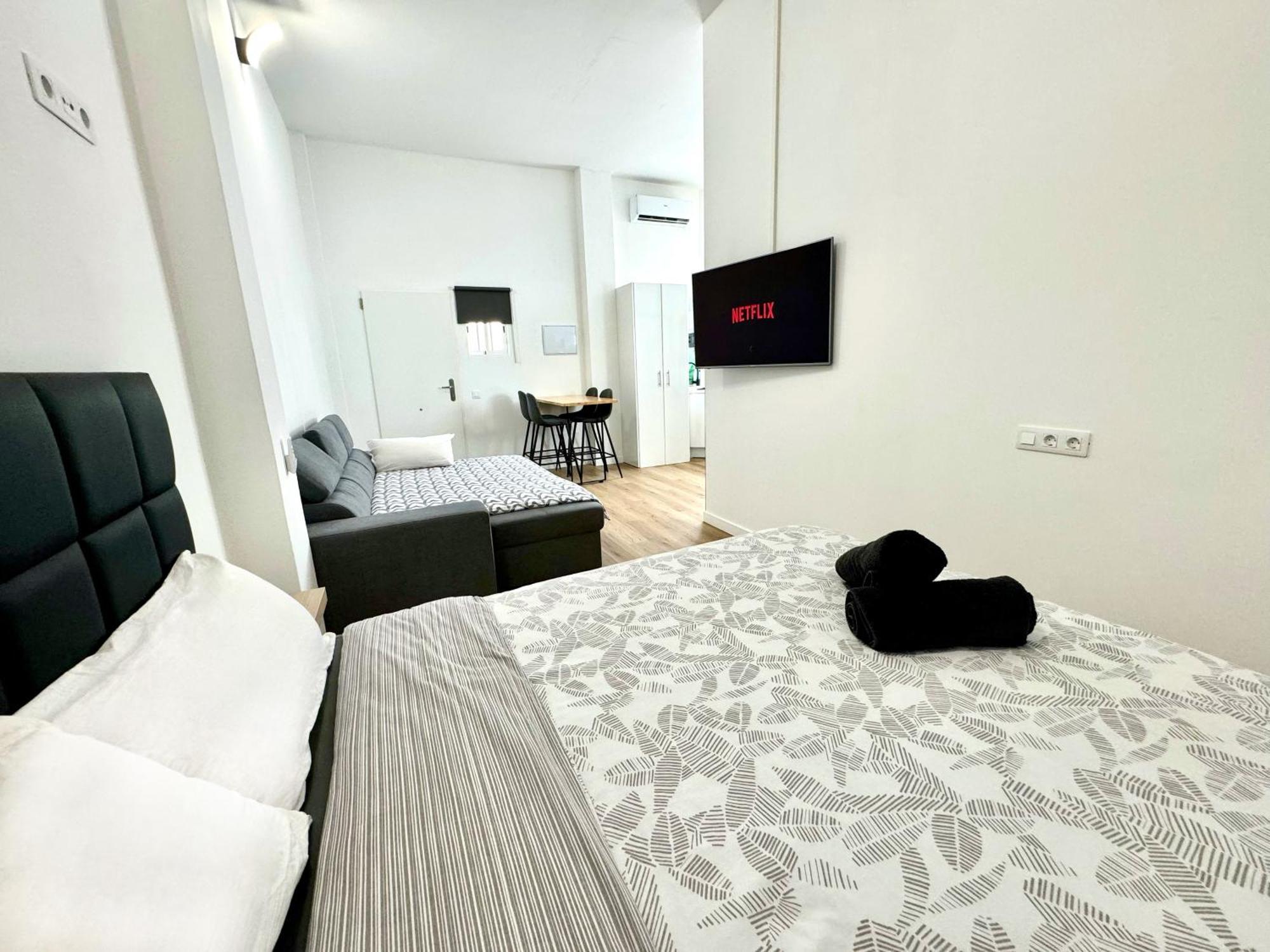 Апартаменты Loft Deluxe Aeropuerto Охос-де-Гарса Экстерьер фото
